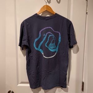 NWOT Quiksilver Wavy Logo T Shirt